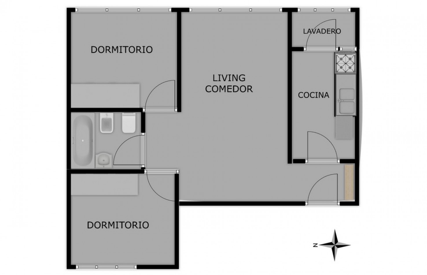 MUY LINDO DEPTO EN PALERMO!!