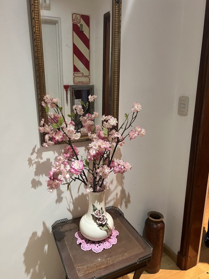 ¡EXCELENTE PISO CON BALCON ATERRAZADO CON PARRILLA! COCHERA Y BAULERA. PISCINA.